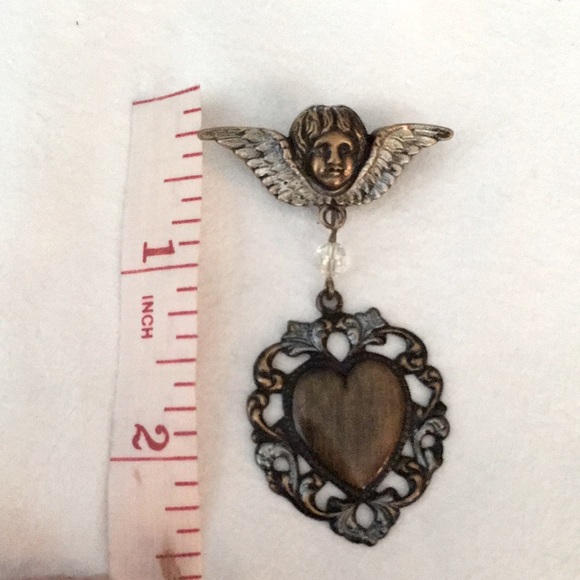 💗Reproduction “Cherub” Victoriana Brooch from the Sweet Romance Collection - Picture 8 of 10